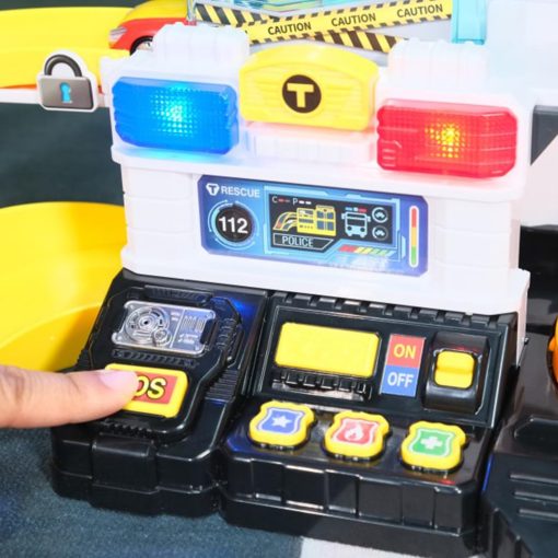 Con Molly Tayo Rescue SOS Dispatch Center Play Set - Envio de Emergencia hacia la Escena del Incidente - Imagen 8