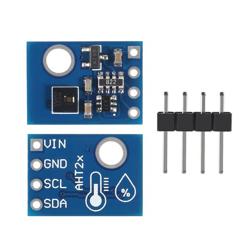10 piezas de modulo de sensor de temperatura y humedad I2C AHT20 de alta precision con sonda de sensor de humedad DHT11 version mejorada para Arduino - Imagen 2