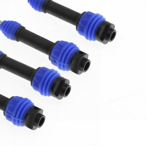 Eje de transmision mejorado de acero 40Cr delantero y trasero para RC 1/10 Traxxas Slash 4x4 Rustler VXL 4X4 Stampede VXL 4X4 Piezas de actualizacion (Azul Oscuro) - Imagen 5