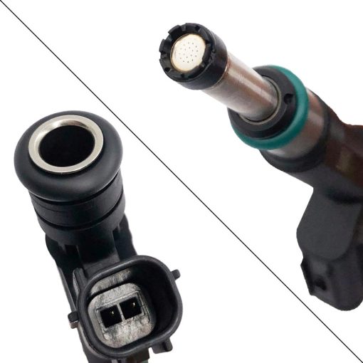 EPSIRMP 16600-1KT0A Juego de 4 inyectores de combustible de 18 orificios Compatibles con Nissan Versa 2012-2015 1.6L L4 HR16DE FJ1192 - Imagen 6