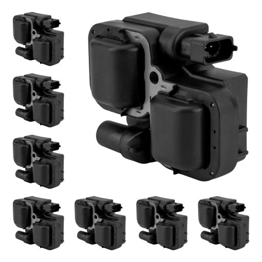 Bobina de Encendido KAX UF359 8 Paquetes Compatible con E320, ML320, C240, SL500, CLK320, Crossfire, S430, S500, E500, ML350, C320, ML500, CLK430, CLK500, E430, SLK320, ML430, CLS500, C280, E55 AMG, SL55 AMG