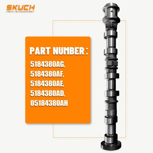 5184380AG arbol de levas de admision del lado derecho para modelos Jeep, Dodge, Chrysler y Ram 3.6L V6 05184380AH, 5184380AE, 5184380AF, 5184380AD - Imagen 3