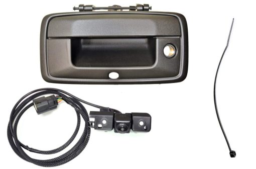 PT Auto Warehouse GM-3550A-BUC60 - Manija de caja con camara de asistencia de estacionamiento - sin EZ Lift, con textura negra