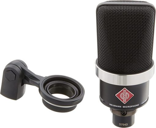 Microfono de condensador Neumann para voz, negro (TLM 102 MT)
