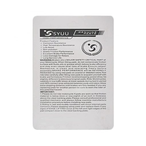 Pastillas de Freno Delanteras y Traseras para Motocicleta Compatibles con Can-Am Spyder RT/RT-S/RS/RS-S 10-12 FA474F FA473R - Imagen 7