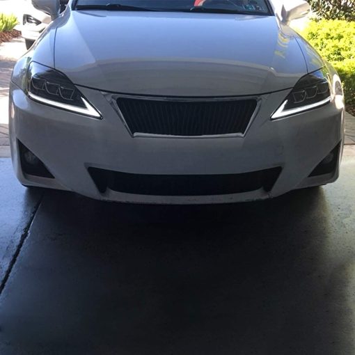 Faros LED VLAND compatibles con Lexus IS250/ IS250C IS350 IS350C IS220d 2006-2012, ISF 2008-2014 con Indicador Secuencial con Proyector con Reflector Claro - Imagen 8