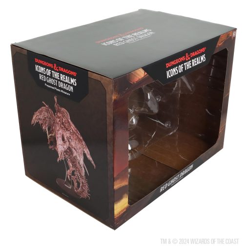 WizKids D&D Icons of The Realms: Dragon Fantasma Rojo - Imagen 2
