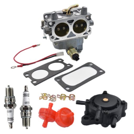 Carburador con bomba de combustible y bujia para Generac 0E25480ESV 0E0506 0E2548 0E25480SRV Repuesto para 0G4612 0K1588 GP15000 GP17500 GT760 GT990 GTH990 - Imagen 3