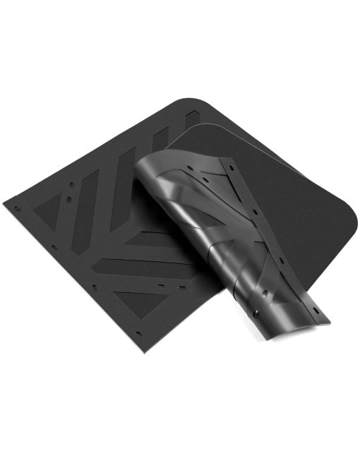 Juego de 2 Guardabarros de Goma Negros para Camion Semi y Remolque, 30" x 23.5" Pesados para Proteccion contra Salpicaduras de Pro Mud Flaps Fenders, Universal para 2 Piezas - Imagen 8