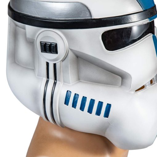 Casco de Soldado Clon Fase 2 para Disfraz de Halloween, de Latex - Imagen 5