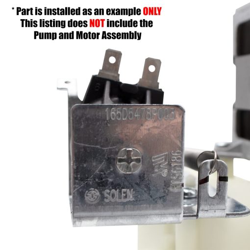 Conjunto de Solenoide y Soporte de Drenaje para Lavavajillas de Reemplazo WD21X10268 WD21X10071 Modelo Especifico No Universal - Imagen 4