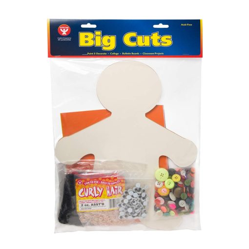 Kit de Personas Multietnicas Diversas Hygloss, 16 Pulgadas, Paquete de 24