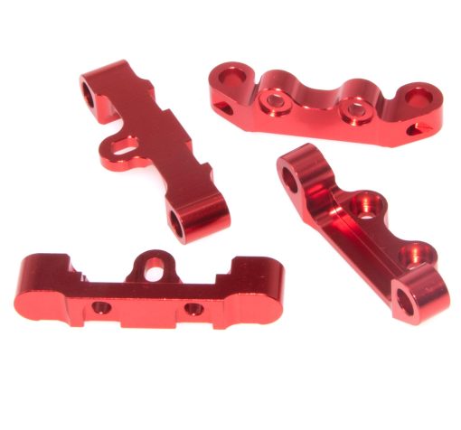 Piezas para Tamiya TT02 Set Completo de Actualizacion de Metal Compatible con Coche RC Tamiya TT-02 (Rojo) - Imagen 5