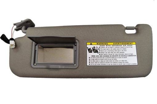 PT Auto Warehouse SNV-HY9307G-LH - Visera para automovil, Gris - con techo corredizo, con luz de tocador, lado del conductor, Reemplaza # 85201-0A750-QS, 852010A750QS - Imagen 2