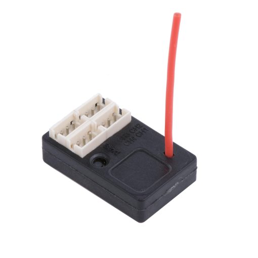 Receptor compatible P.D Club DasMikro SANWA FHSS5U/FHSS5, FH5U/FH5 con antena de torre NANO de 4 canales (modelos compatibles: M17, MT-5, MT-R) - Imagen 3
