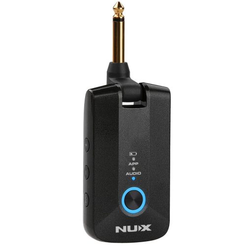 NUX Mighty Plug Pro MP-3 Headphone Amp para Guitarra/Bajo, Varios Efectos, Modelado de Amplificadores, IRs