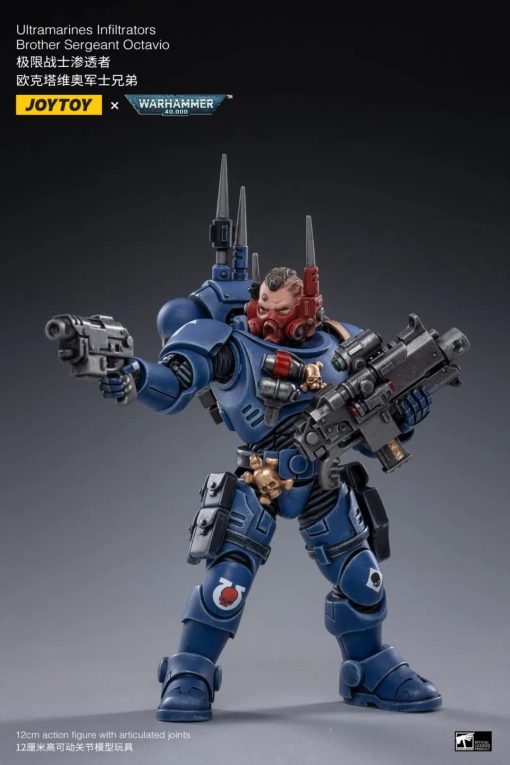 Figura de JOYTOY Warhammer 40K ULTRAMARINES INFLITRATORS 1/18, Multi - Imagen 9