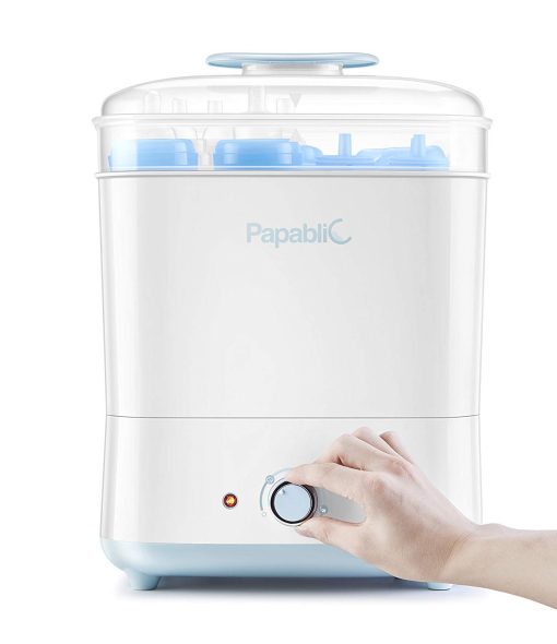 Esterilizador y Secador de Botellas de Bebe a Vapor Electrico Papablic