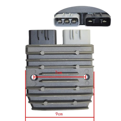 Regulador Rectificador AHL para Yamaha Grizzly 700 2008 2009 2010 2011 2012 2013 2014 2015 ATV - Imagen 2
