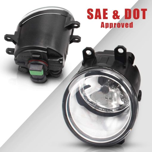 Juegos de luces antiniebla delanteras DLAA compatibles con Toyota 2013 2014 2015 Corolla Axio - 1 Par (Plateado) - Imagen 5
