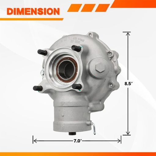 Ensamblaje del diferencial de engranaje final trasero Nakkaa 41300-HP5-600 Compatible con TRX420 TRX420FM TRX420FPE TRX420FPM TRX420TE TRX420TM 2007-2013 - Imagen 2