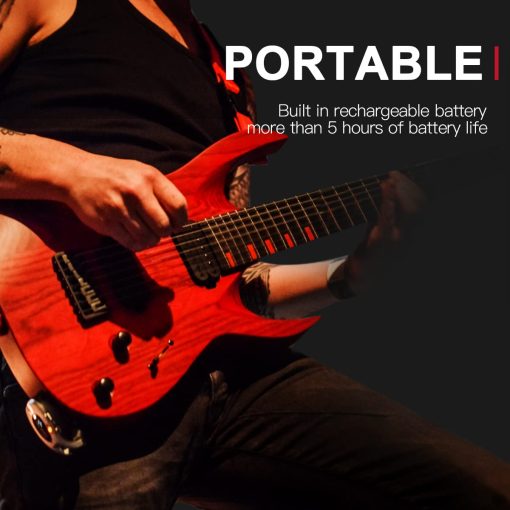 Sistema inalambrico para guitarra Xvive U2 con transmisor y receptor para guitarras electricas, bajo, violin (Carbono) - Imagen 5