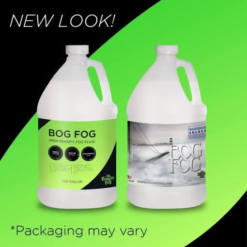 Liquido de niebla Froggy's Fog Bog, densidad alta, fluido de niebla de larga duracion para maquinas de niebla a base de agua, perfecto para profesionales festivos y caseros, parques tematicos y disenadores de iluminacion, 1 galon - Imagen 2