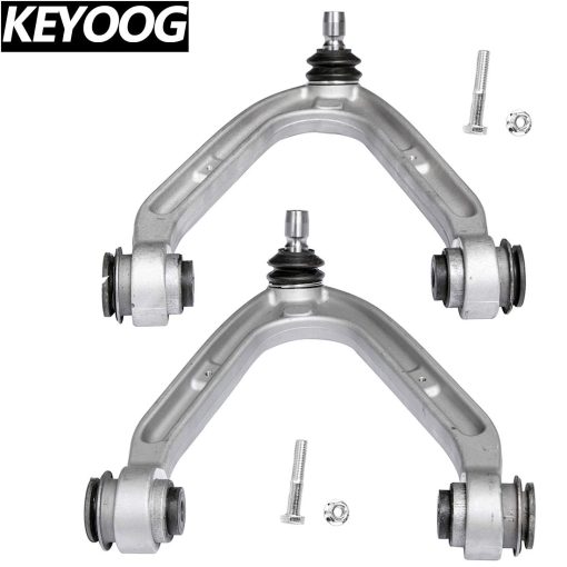 Conjunto de Brazo de Control y Junta de Rotula Superior delantero izquierdo y derecho KEYOOG 2Pzs Compatible con 2006 2007 2008 2009 2010 Hummer H3 H3T K621675 K621676 Lado del Conductor y Pasajero Suspension - Imagen 2