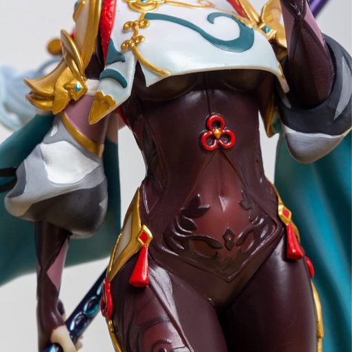Figura Genshin Shenhe 1/7 29CM miHoYo Juguete de Anime Personaje de Liyue PVC Regalo - Imagen 4