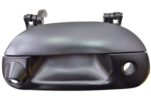 Manija de la puerta trasera PT Auto Warehouse FO-3503A-TGC, Negro Texturizado, con Orificio para Camara