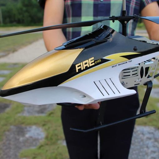 Aircraft Drone Grandes Radio Control Helicoptero RC Cargando Electrico Avioneta Drone Exterior Avion Padre Ninos Hijos Regalos Cumpleanos(2 Baterias)