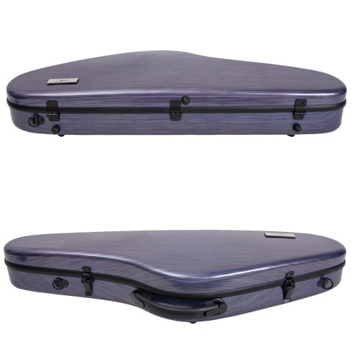 Estuche Aileen CSV-F18 para Violin 4/4 de Tamaño Completo de Lujo con Higrometro Suspension, Morado - Imagen 9
