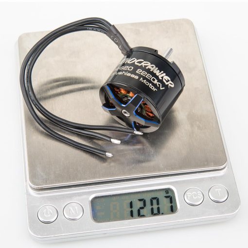 Motor Sin Escobillas RhinoCrawler Crawler 3532 Outrunner para Coche RC Crawler 1/8 1/10 AM32 ESC80A Chasis LCG Axial SCX10 Traxxas TRX-4 MOA (RM-S20 2220KV) - Imagen 5