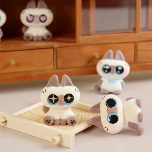 BEEMAI Nobeko Azukisan Mini Bean Series Blind Box 8-Box Set, Contiene 24 Figuras Sin Repetir - Imagen 7