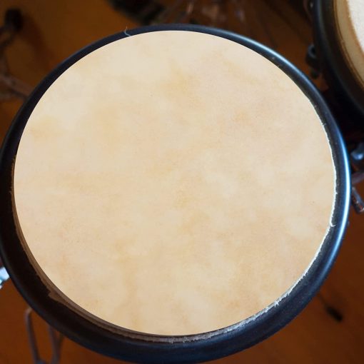 Piel de Cabra para Djembe Annafi 2 piezas de 30cm/11.8 pulgadas Piel de Tambor de Cabra Piezas de Repuesto para Tambores Africanos/Shamanes 8 pulgadas | Piel de Tambor Plana Redonda Natural para Instrumentos Musicales (30 cm) - Imagen 5