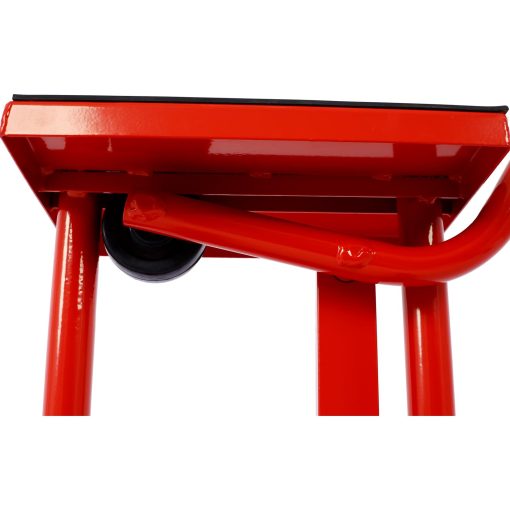 Base de Elevacion de Motocicleta Ajustable de 11"-16.5" Soporte para Bicicleta de Motocross Capacidad de Carga de 330 lbs Soporte de Motocicleta de Acero para Reparacion y Mantenimiento de Motocicletas Rojo - Imagen 9
