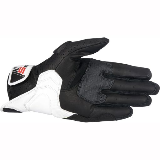Guantes de Cuero Alpinestars SP-5 (Extra Grande) (Negro/Blanco/Rojo) - Imagen 2