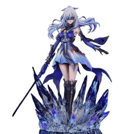 Figura de Juego Anime RZAHUAHU H-I Star Rail Jingliu 1/6 Modelos de Accion de PVC 11 pulgadas