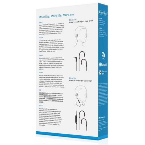 SENNHEISER Monitor de Audio In-Ear, Claro, Inalambrico (509172) - Imagen 4