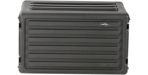 Estuche SKB 1SKB-R6S Roto-Molded 6U para Rack Superficial, Sellos Impermeables de Goma, Costillas de Empalme Entrelazadas, Pestillos Empotrados, Asas de Transporte Resistentes, Pies de Goma Absorbentes de Golpes - Imagen 2