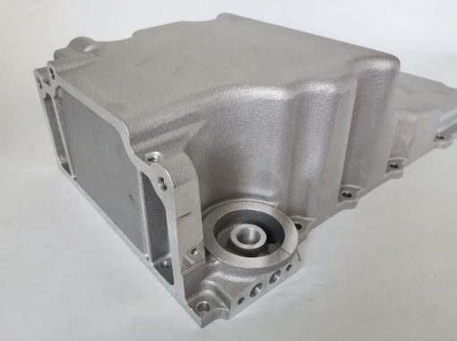 GM LS Retro Fit Oil Pan Low Profile LS1 LS2 LS3 Aluminio, Recogedor, Junta, DM-81073-1 - Imagen 3