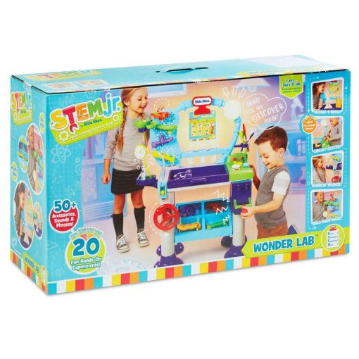 Laboratorio STEM Jr. Wonder Lab de Little Tikes con Experimentos para ninos Multicolor, 28.00 L x 16.00 W x 33.50 H Pulgadas - Imagen 4