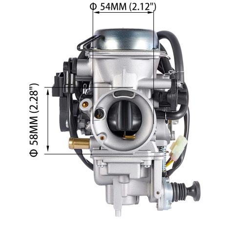 Carburador PUCKY Compatible con Fourtrax Foreman Rubicon Honda 2001-2005 16100-HN2-013 TRX500FPA TRX500FA 2005-2011 TRX500FE TRX500FM 2007-2011 TRX500FPE 2008-2011 TRX500FPM - Imagen 3