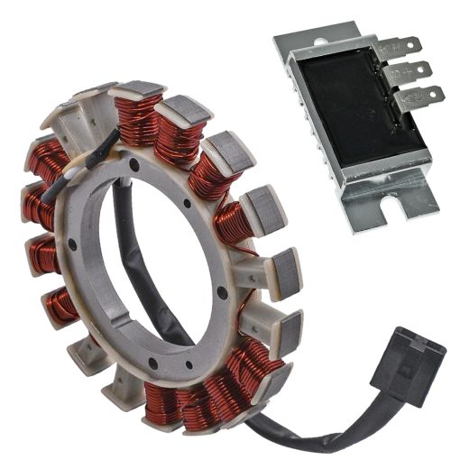 Bobina de Carga JDLLONG 59031-7009 para Kawasaki FH381V FH451V FH541V FH680V FH580V FH721V 59031-7001 59031-7014 con Regulador Rectificador de Voltaje - Imagen 2