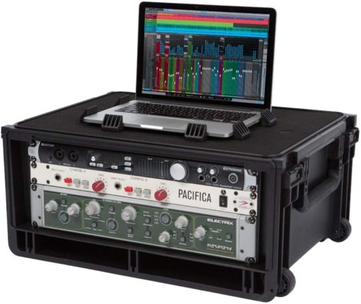 Estuche de Rack con Ruedas SKB Injection Molded 4U ISeries Studio Flyer con Manija - Imagen 3