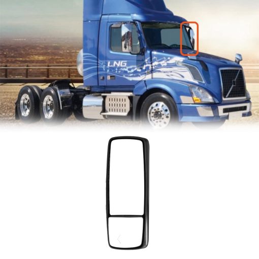 Espejo de puerta SEPEY para Volvo VNL, Espejo de puerta cromado con calefaccion con senal de giro para camiones Volvo VNL 670 780 630 730 860, lado del conductor - Imagen 7