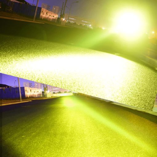 JALN7 Luces LED de Conduccion Amarillo 5 Pulgadas Proyector de Rayo Amarillo para Motocicleta Coche Offroad Faro Lente Pod Niebla Auxiliar 140W 28000LM para BMW Jeep Pickup GMC SUV ATV UTV 4X4 2PCS - Imagen 3