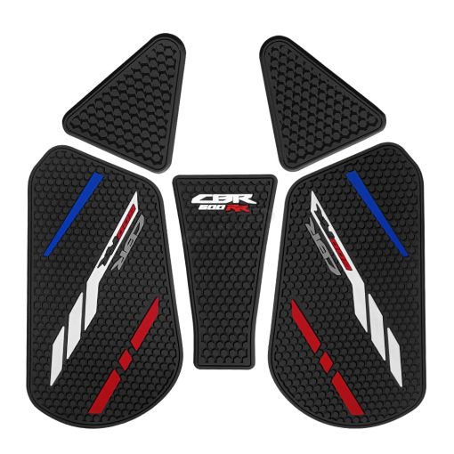 For CBR 600 RR Tank Pad 2020-2023 Accesorios para Motocicletas CBR600RR Protector de Tanque de Combustible Antideslizante Protector de Tanque de Combustible Lado Almohadilla de Agarre Rodilla Almohadilla 600 - Imagen 2