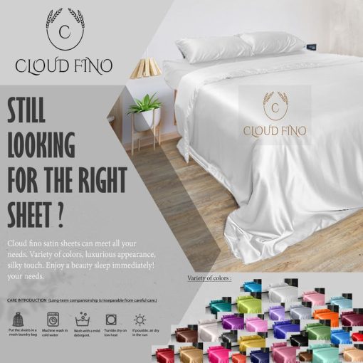 Edredon de saten sedoso Cloud Fino | Puntada en caja | 300 GSM | Edredon hipoalergenico | Suave edredon de cama | Lavable a maquina | Ropa de cama acolchada sexy - Twin/Twin XL Negro - Imagen 5