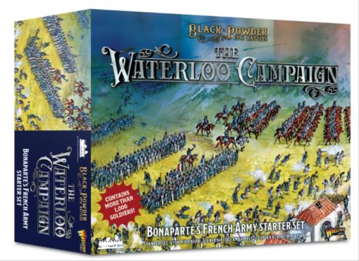 Warlord Black Powder Epic Battles Waterloo: Ejercito Frances de Napoleon Juego de Guerra - Juego de Estrategia de Rol para Adultos, Juegos de Mesa de Estrategia del Siglo XIX - Kit de Guerra Militar de Mesa